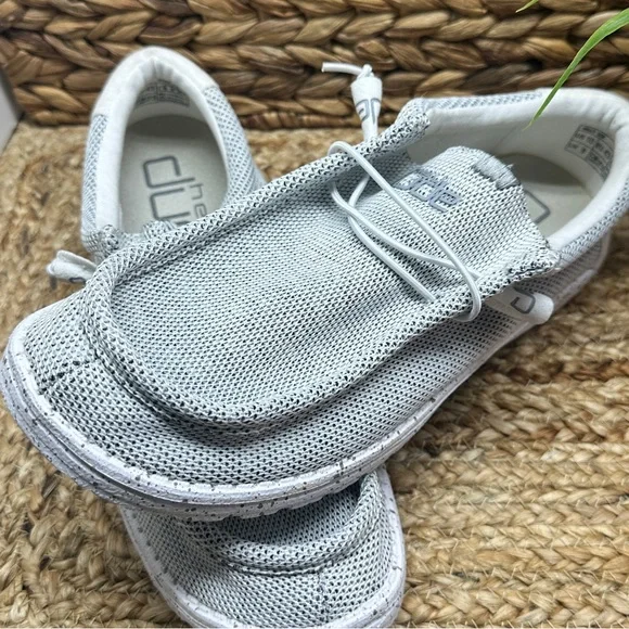 HEY DUDE Wally Sox Stone White Men’s 10 - Picture 7 of 16